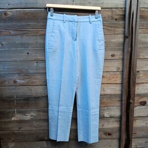 J.Crew Cropped Light Blue Trouser Pants Size 0